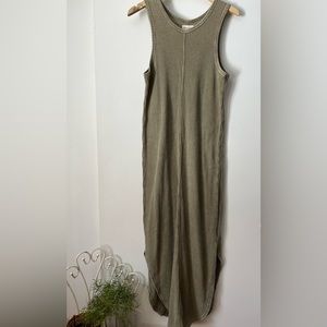 Thread & Supply green maxi dress Sz L